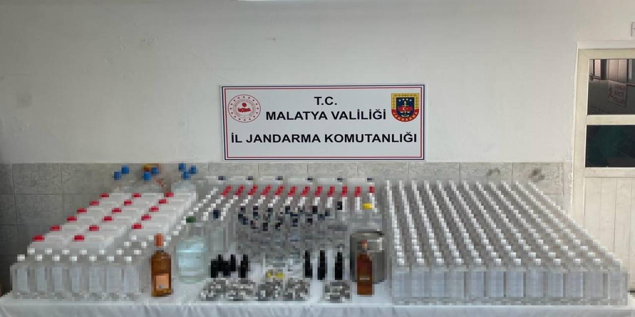 Malatya’da 930 Litre Kaçak Alkol Ele Geçirildi