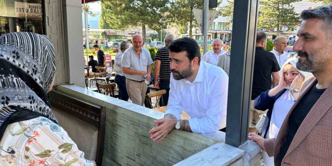 Milletvekili Şahin, Vatandaşlarla Bağını Koparmıyor