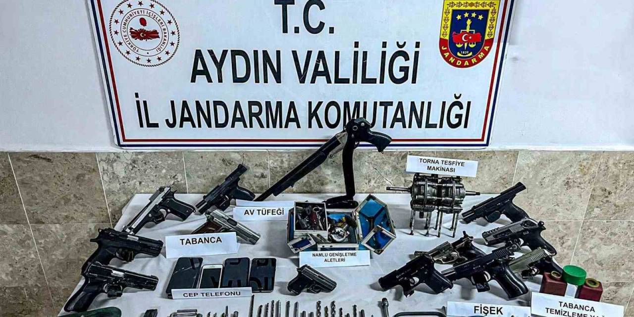 Evi Silah İmalathanesine Çevirmiş