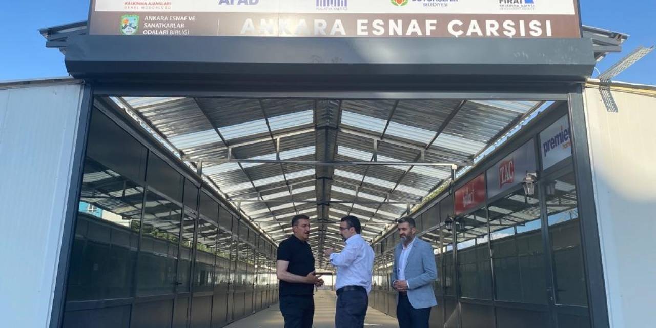 Milletvekili Tüfenkci Ankara Esnaf Çarşısını İnceledi