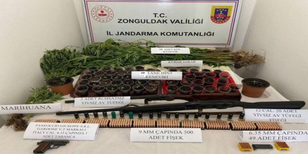 Zonguldak’ta Uyuşturucu Operasyonunda 1 Tutuklama