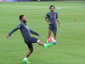 A Milli Takım, Letonya Maçı Hazırlıklarını Tamamladı