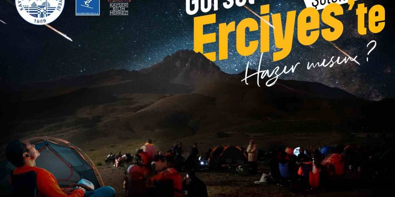 Büyükşehir İle Erciyes’ten Gökyüzünde Görsel Şölen Heyecanı