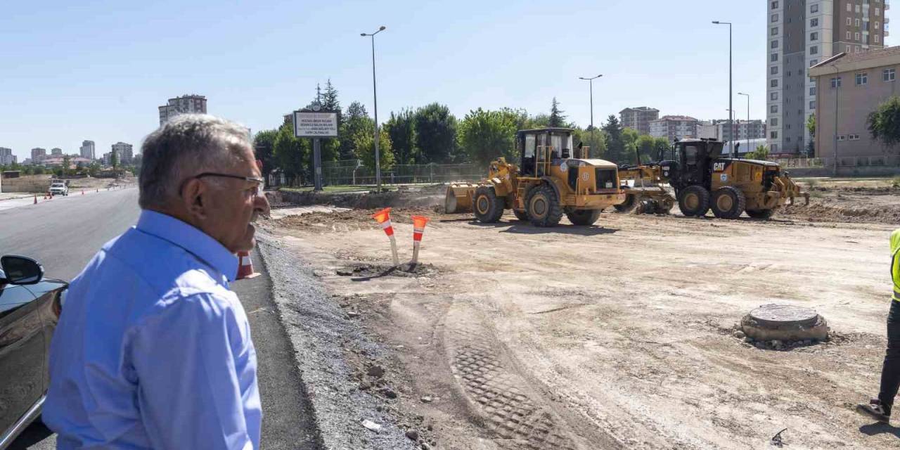 Başkan Büyükkılıç, Mustafa Şimşek Bulvarı’nı Malatya Yoluna Bağlayacak Yolu İnceledi