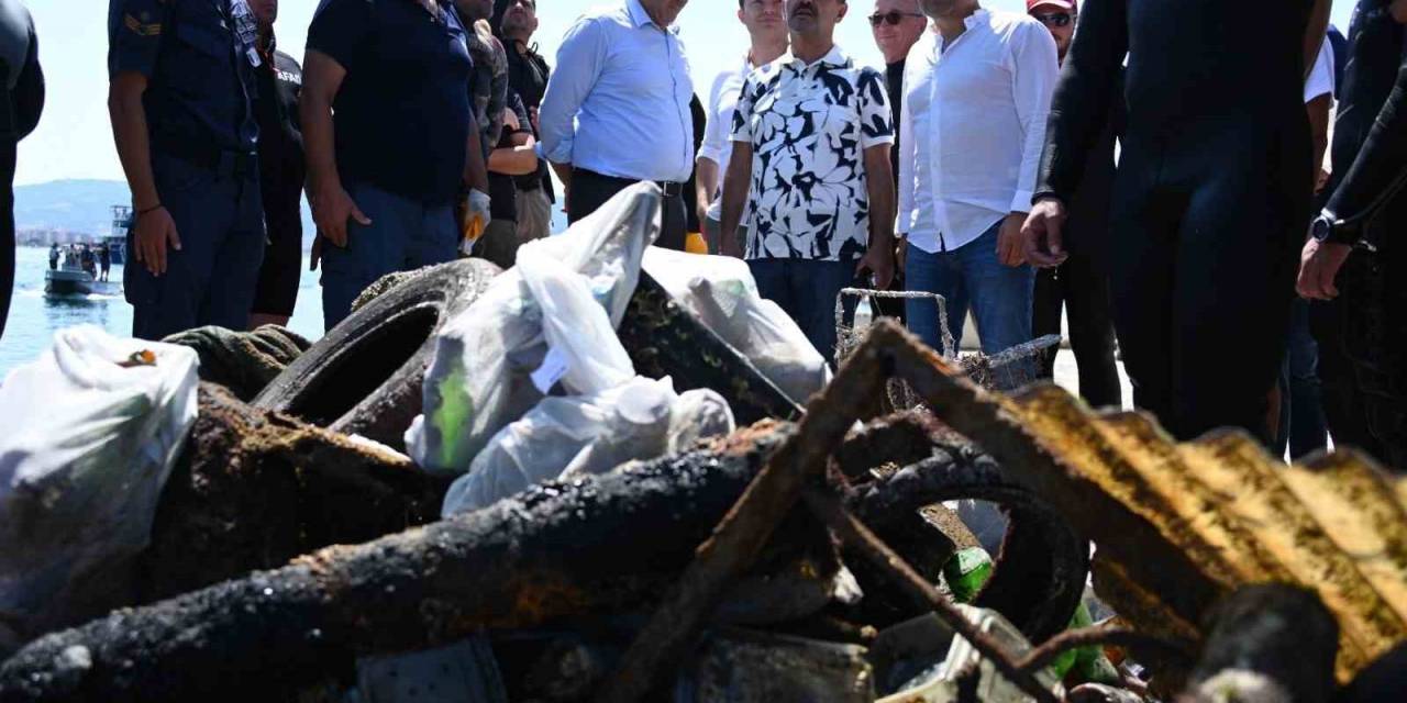 ‘tarihi Alan’da Kıyı Ve Deniz Dibi Temizliği Yapıldı
