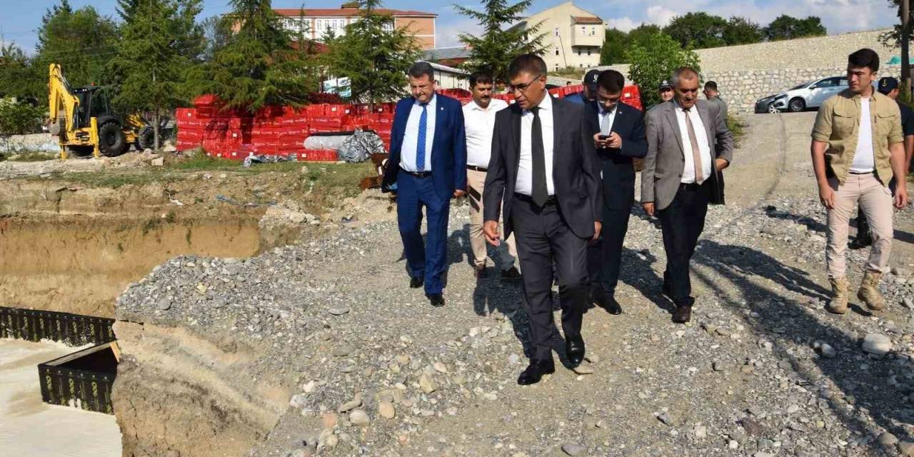 Vali Gürel Devlet Yatırımlarını İnceledi
