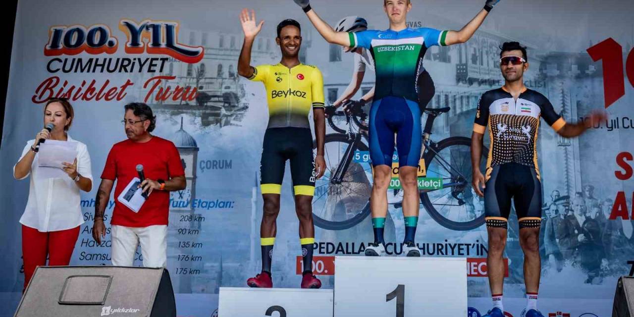 100. Yıl Cumhuriyet Bisiklet Turu Tüm Heyecanıyla Devam Ediyor