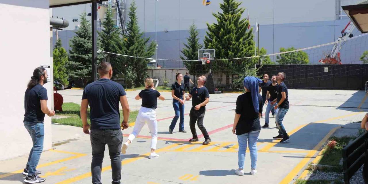 Verilen Molada Spor Yaparak Stres Attılar