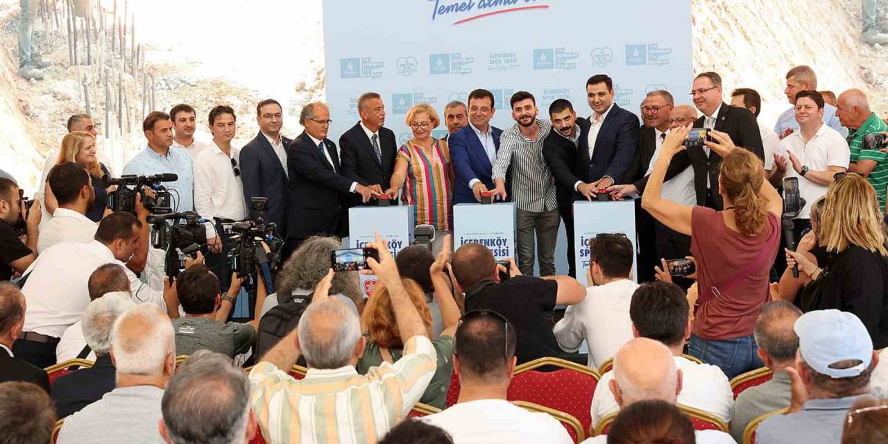 İçerenköy Spor Tesisi’nin Temeli Atıldı