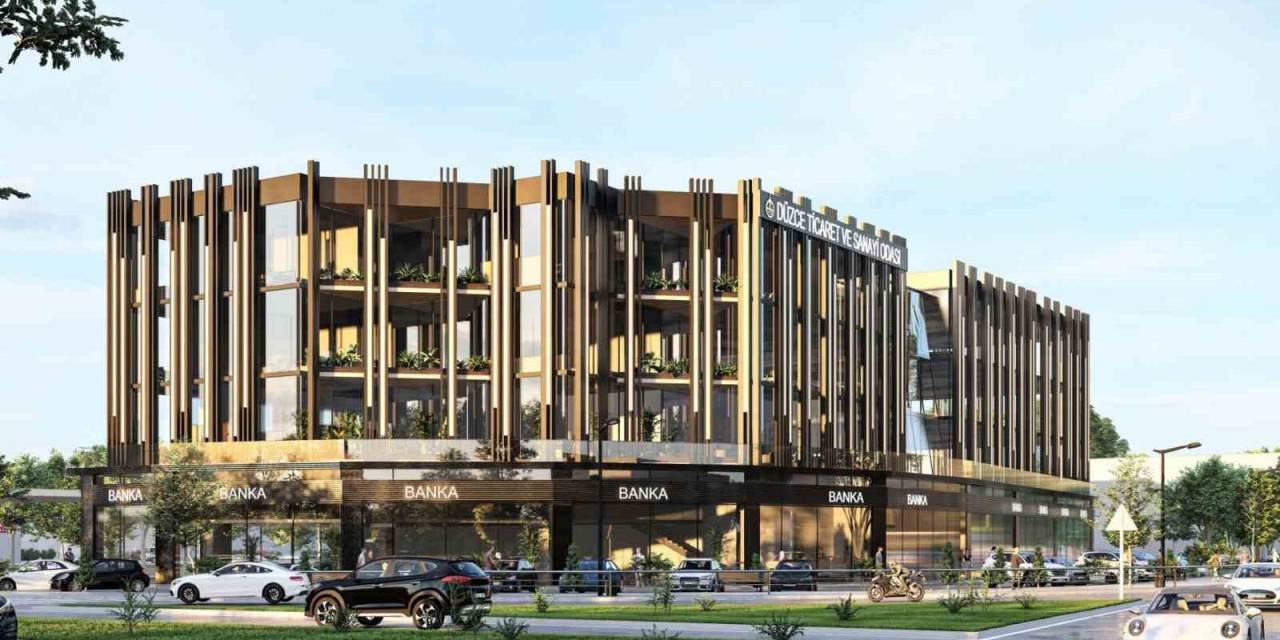 Düzce Ticaret Merkezi İçin Start Verildi