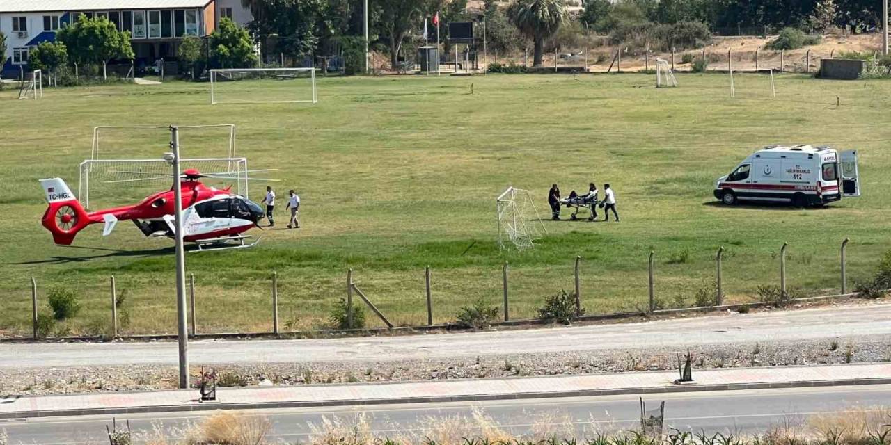 Ambulans Helikopter Karaciğer Enfeksiyonu Kapan Hasta İçin Havalandı