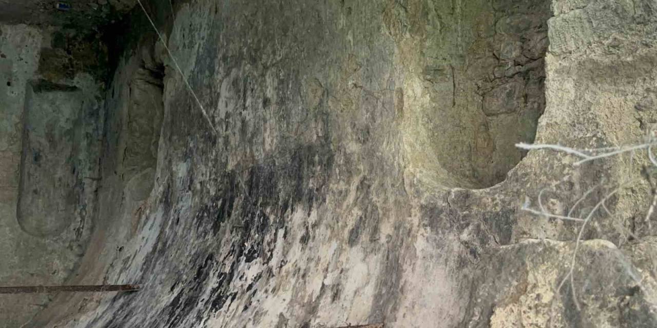 Bağcılar’da Keşfedilen Tarihi Şapel Dronla Görüntülendi