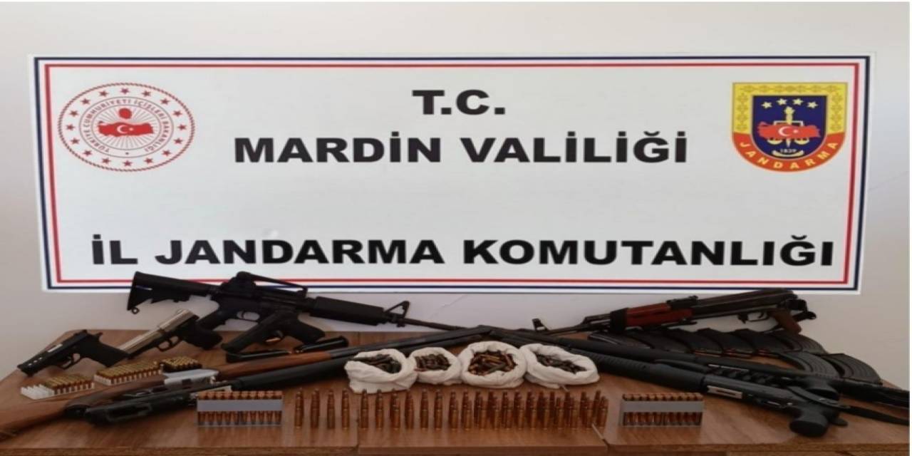 Mardin’de Silah Ve Mühimmat Ele Geçirildi