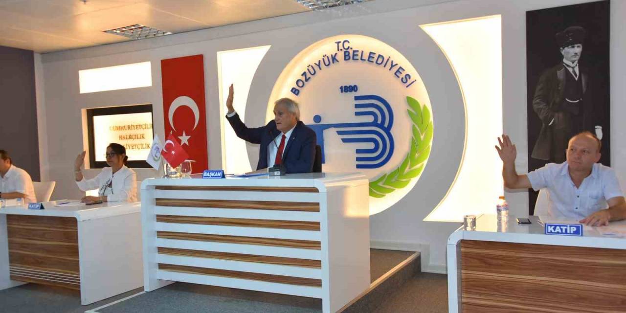 Bozüyük Belediye Meclisi Ağustos Ayı Toplantısı’nın 1. Birleşimi Yapıldı