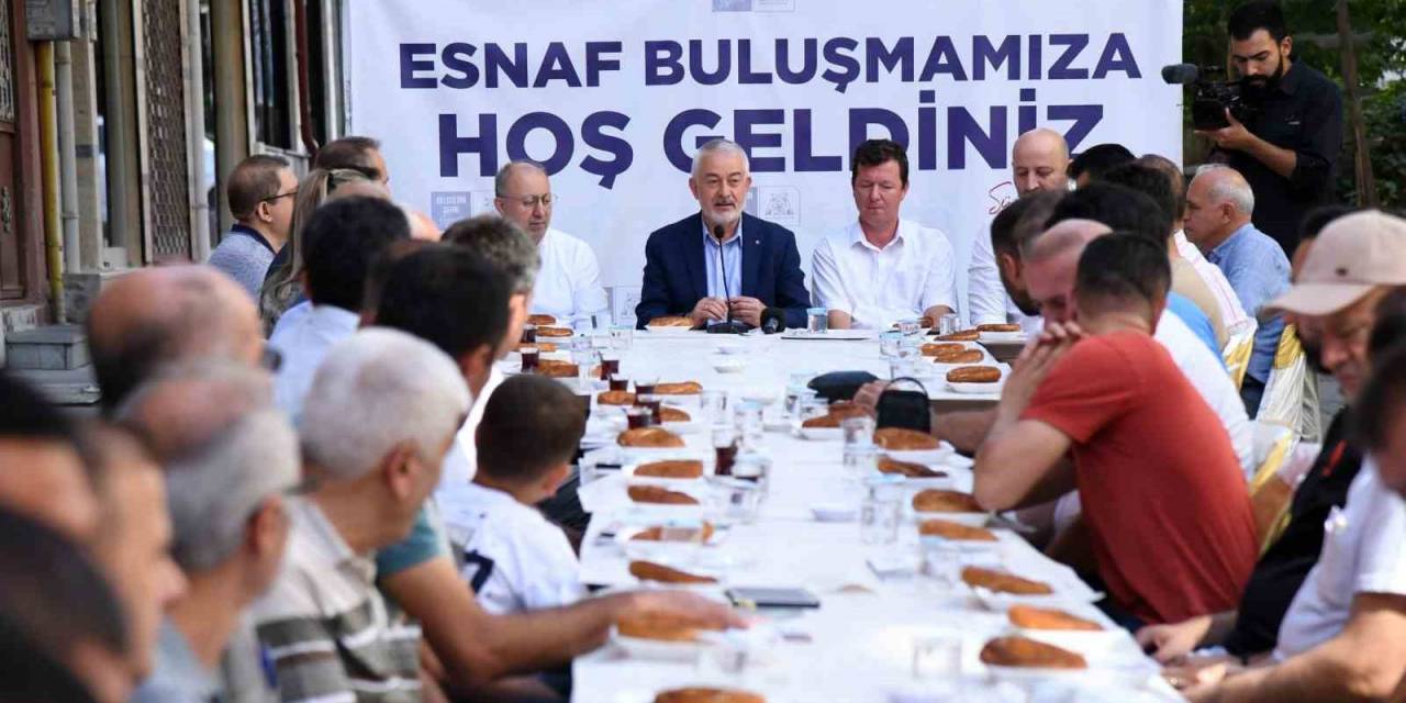 Başkan Başdeğirmen, Yayla Mahallesi Esnafıyla Bir Araya Geldi