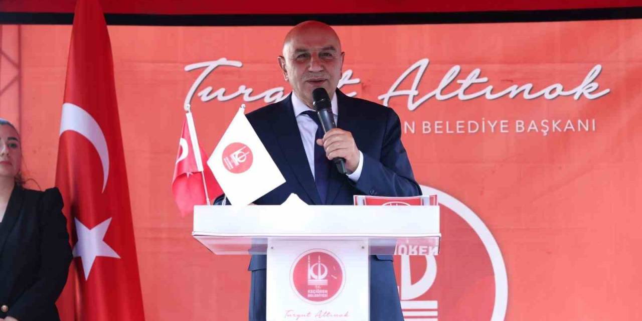 Keçiören’de Yusuf Kurtbeyoğlu Parkı Hizmete Açıldı