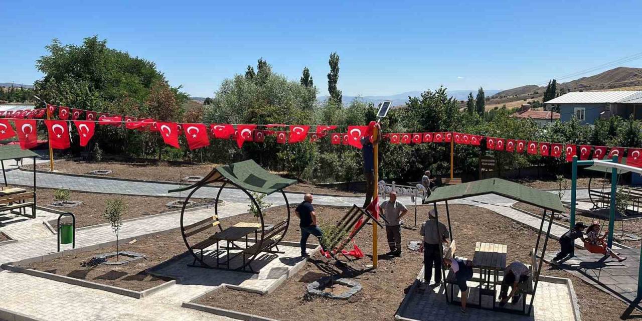 Türkiye’de Bir İlk: 200 Nüfuslu Köye Millet Bahçesi Yaptılar