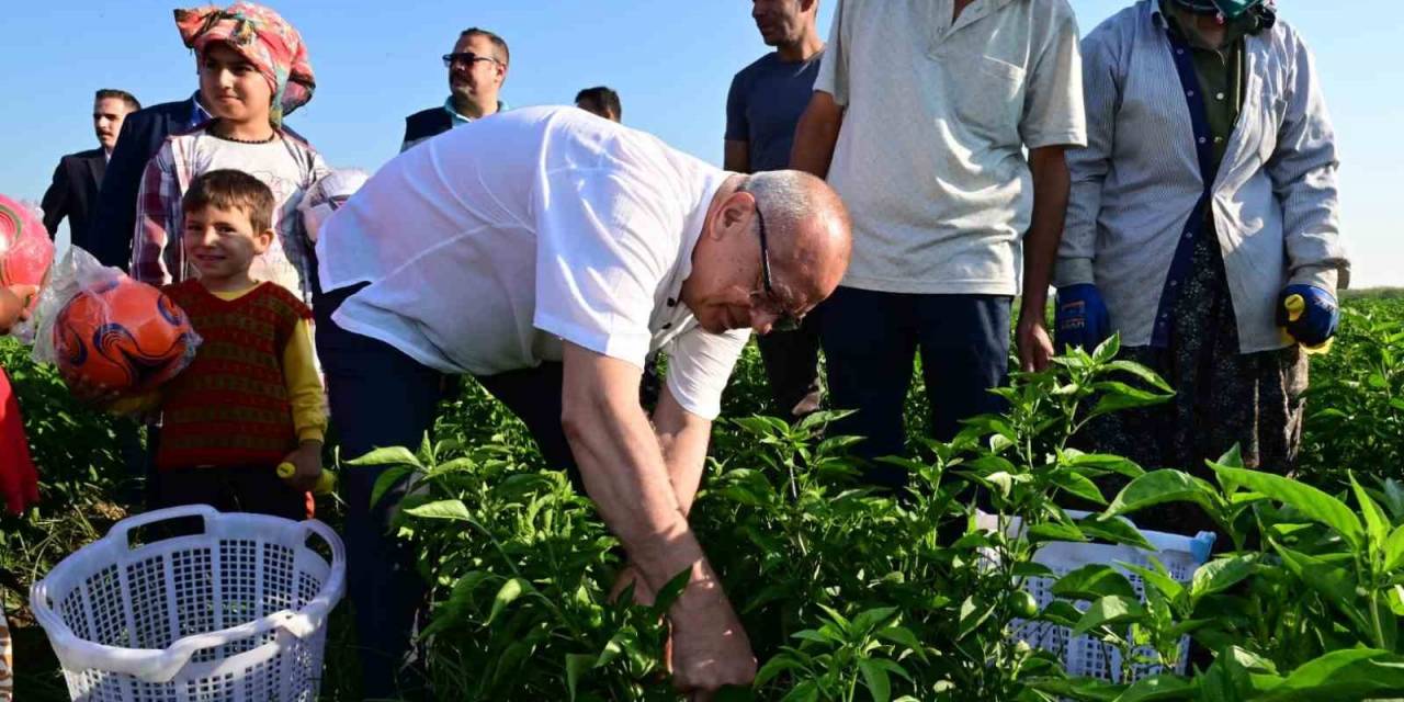 Başkan Ergün Tarım Emekçileriyle Buluştu