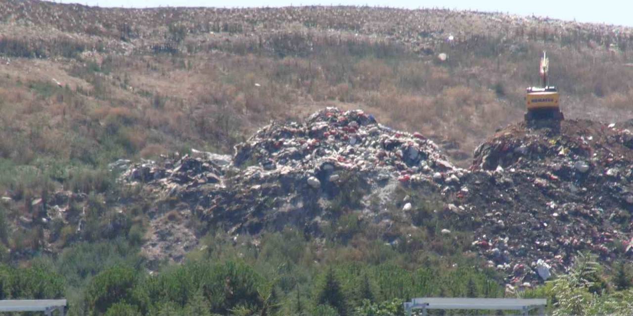 Çöp Döküm Sahasında Çıkan Yangın 2,5 Saat Sonra Söndürüldü