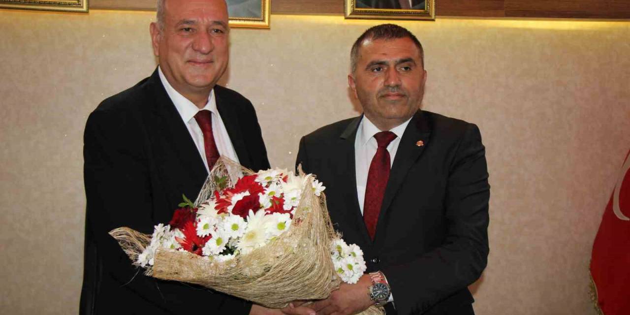 Burhan Mucur, Mhp İl Başkanlığı Görevini Devraldı