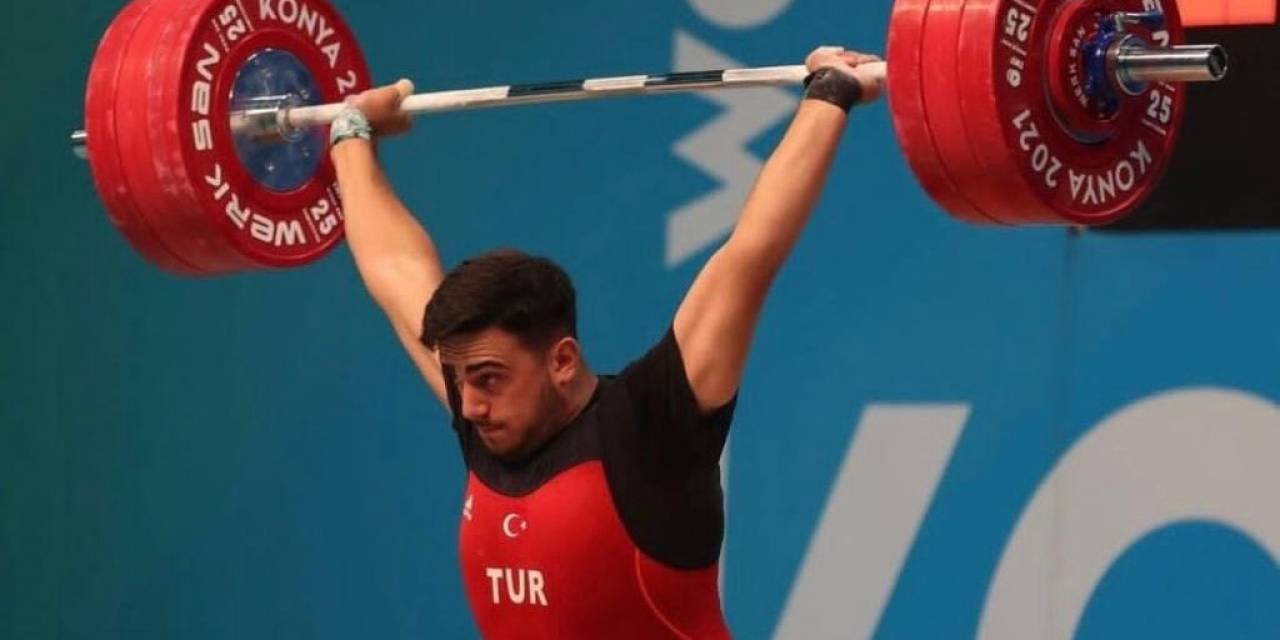 Barü’lü Milli Halterci Taner Çağlar, Avrupa Üçüncüsü Oldu