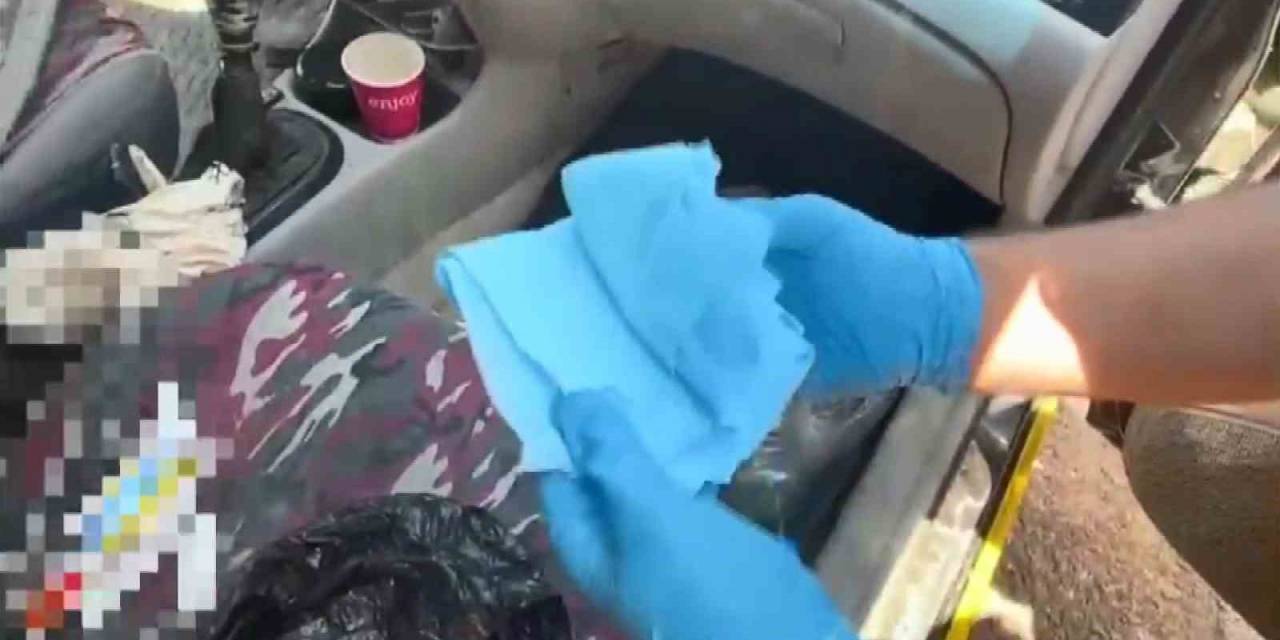 Yakalanmamak İçin Uyuşturucuyu Peçeteye Emdiren Şahıs Polisten Kaçamadı