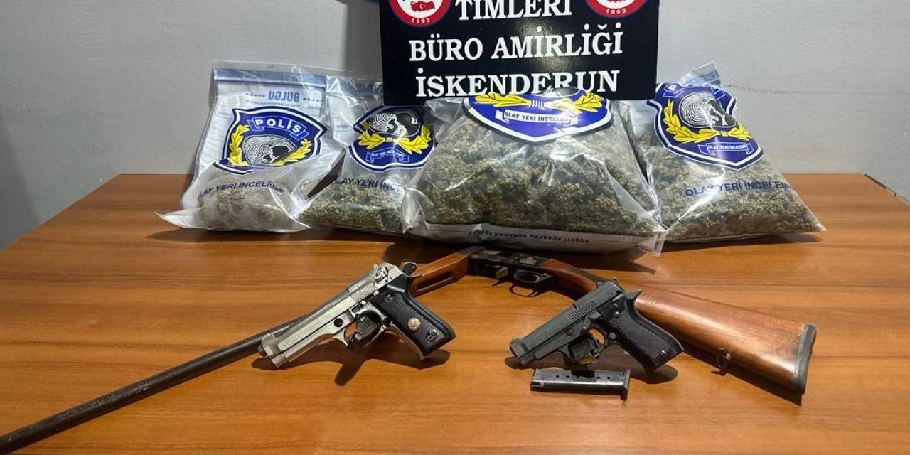 Hatay’da Polis 3 Kilo Esrar Ele Geçirdi