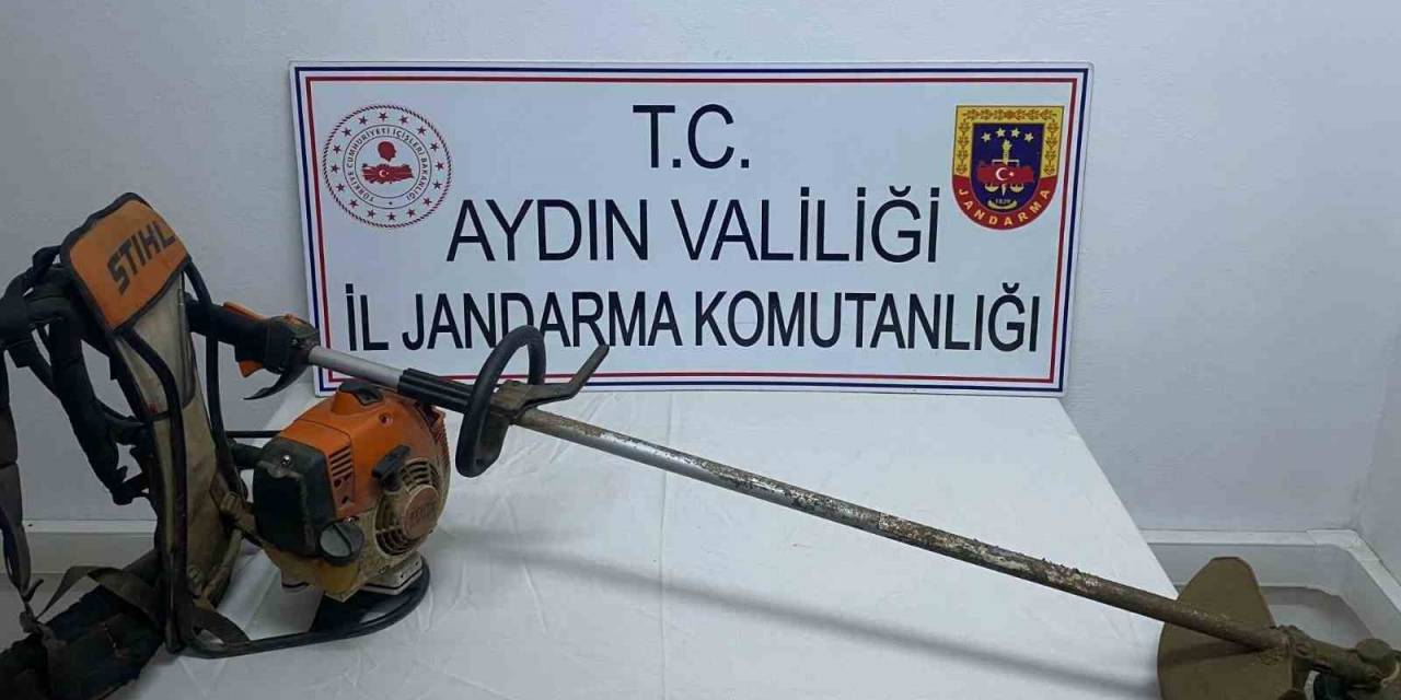 Çaldığı Malzeme İle Birlikte Yakalandı