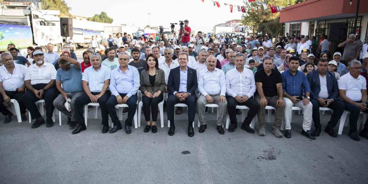 Mersin Büyükşehir Belediyesinden Üreticiye Tarımsal Destek