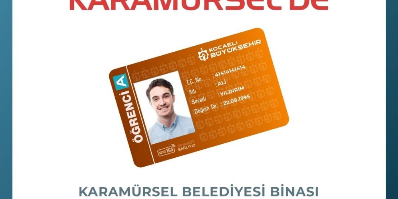 Karamürsel Seyahat Kartları Ofisi Hizmete Başlıyor