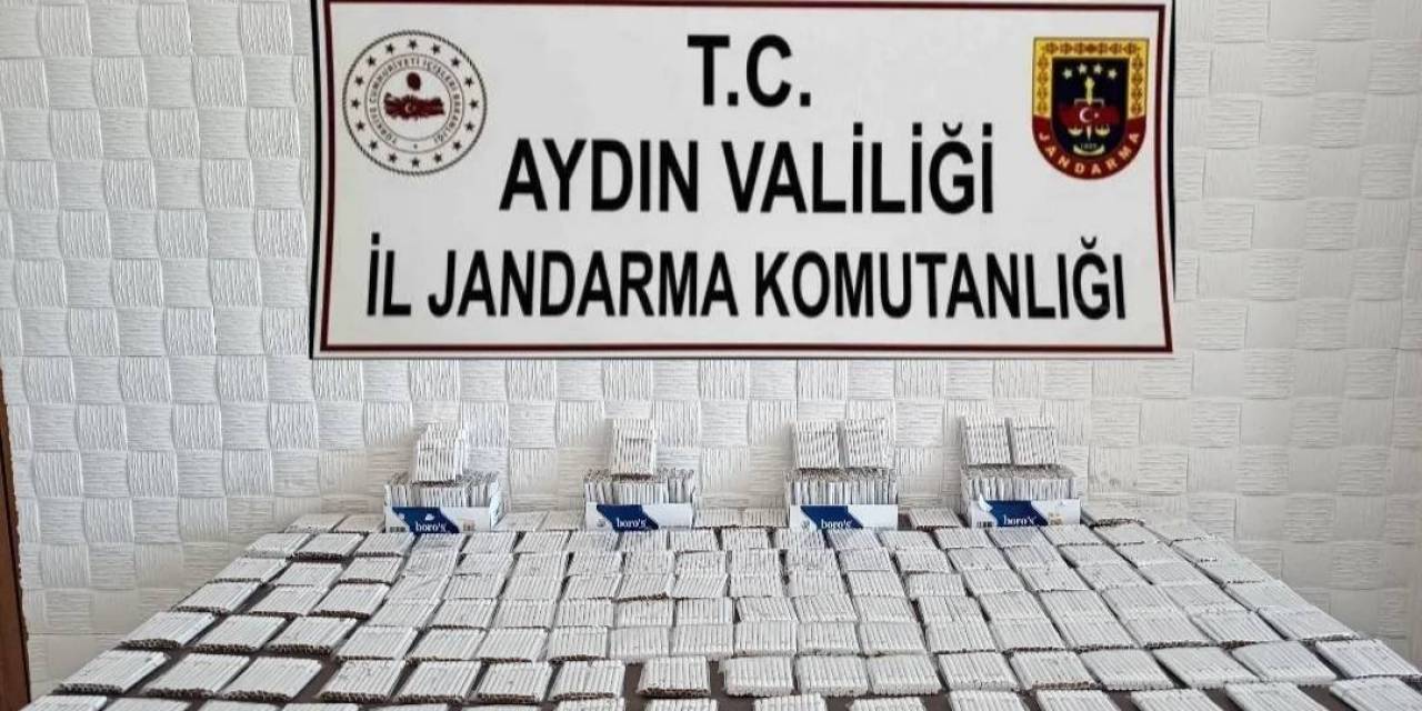 Jandarma Ekiplerinden Kaçak Sigara Operasyonu