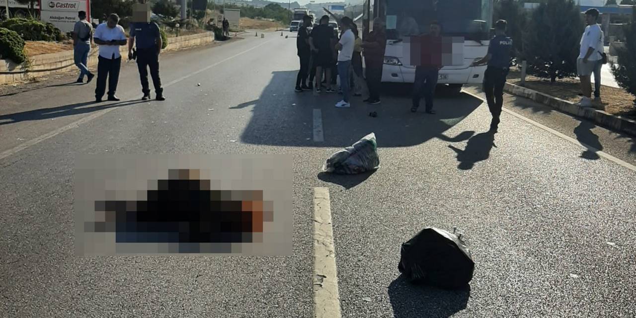 Yolcu Otobüsünün Çarptığı Kadın Yaşamını Yitirdi