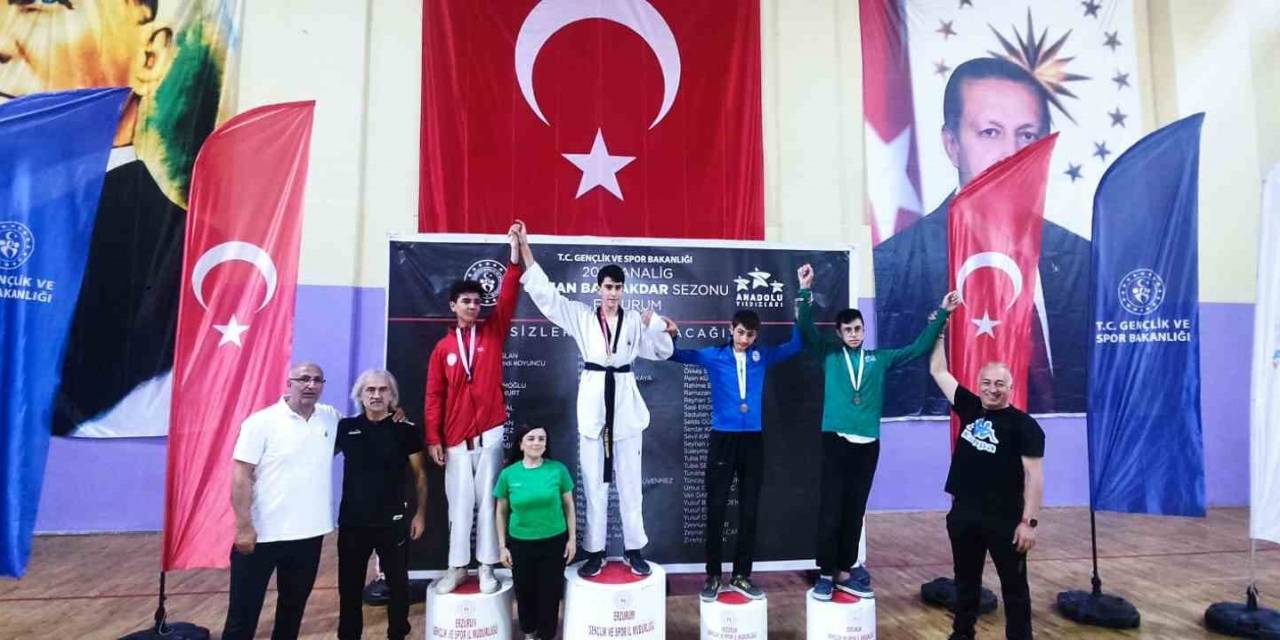 Taekwondoda Erzurum Başarısı