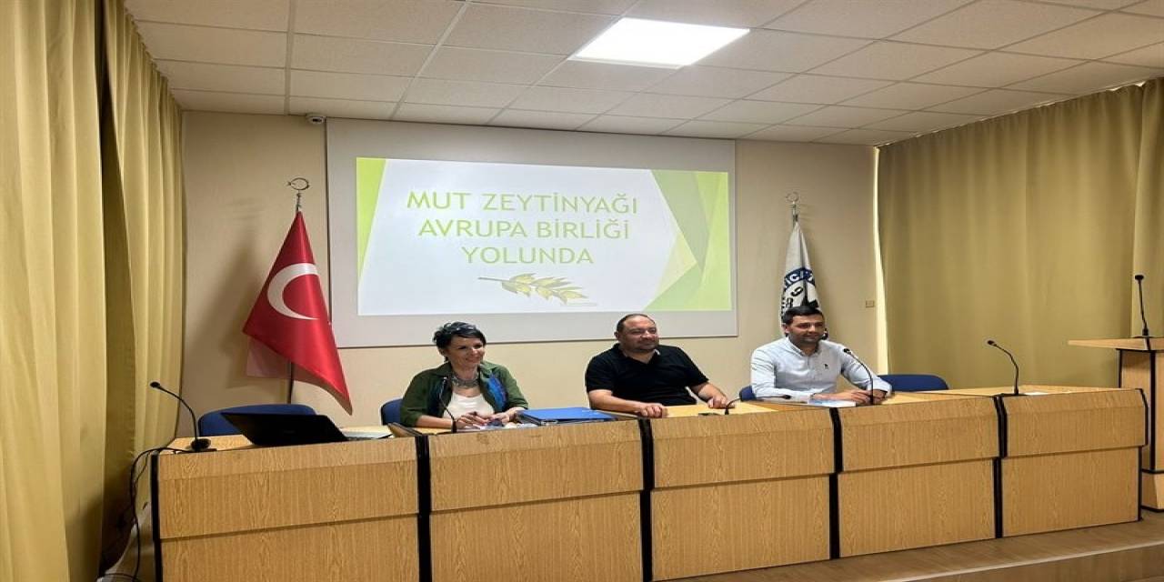 Coğrafi İşareti Alınan Mut Zeytinyağı İçin Ab’ye Patent Başvurusu