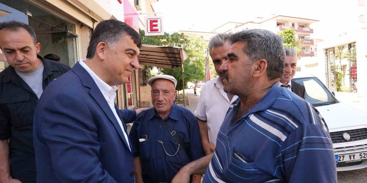 Fadıloğlu, Kuzeyşehir Esnafının Sıkıntılarını Dinledi