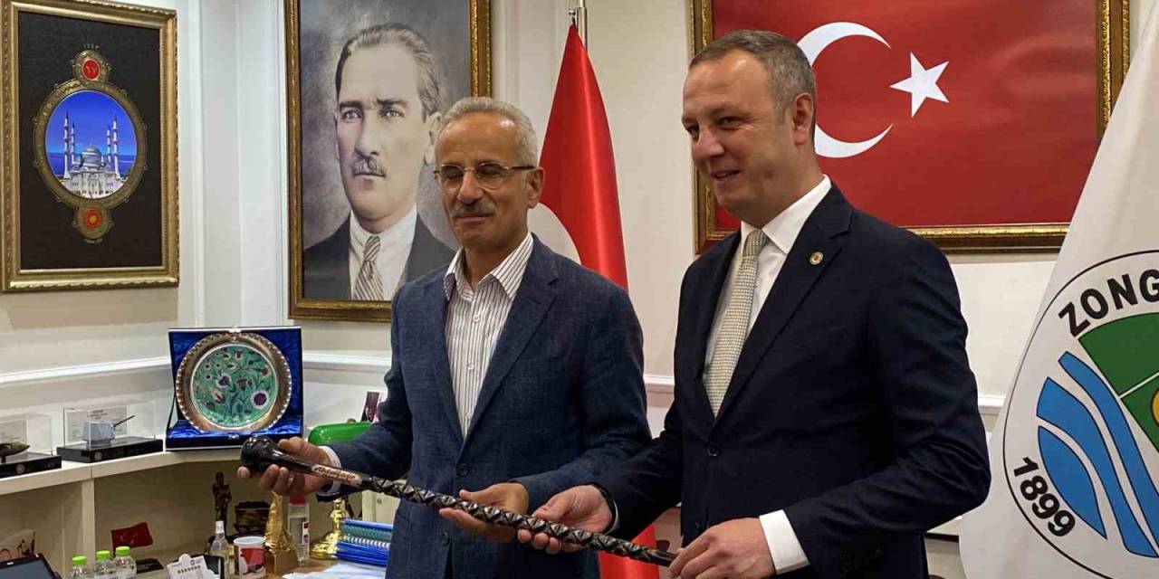 Ulaştırma Ve Altyapı Bakanı Abdulkadir Uraloğlu Zonguldak’ta