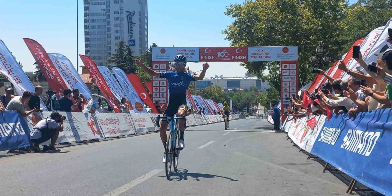 100. Yıl Cumhuriyet Bisiklet Turu 1. Tbmm’nin Önünde Son Buldu