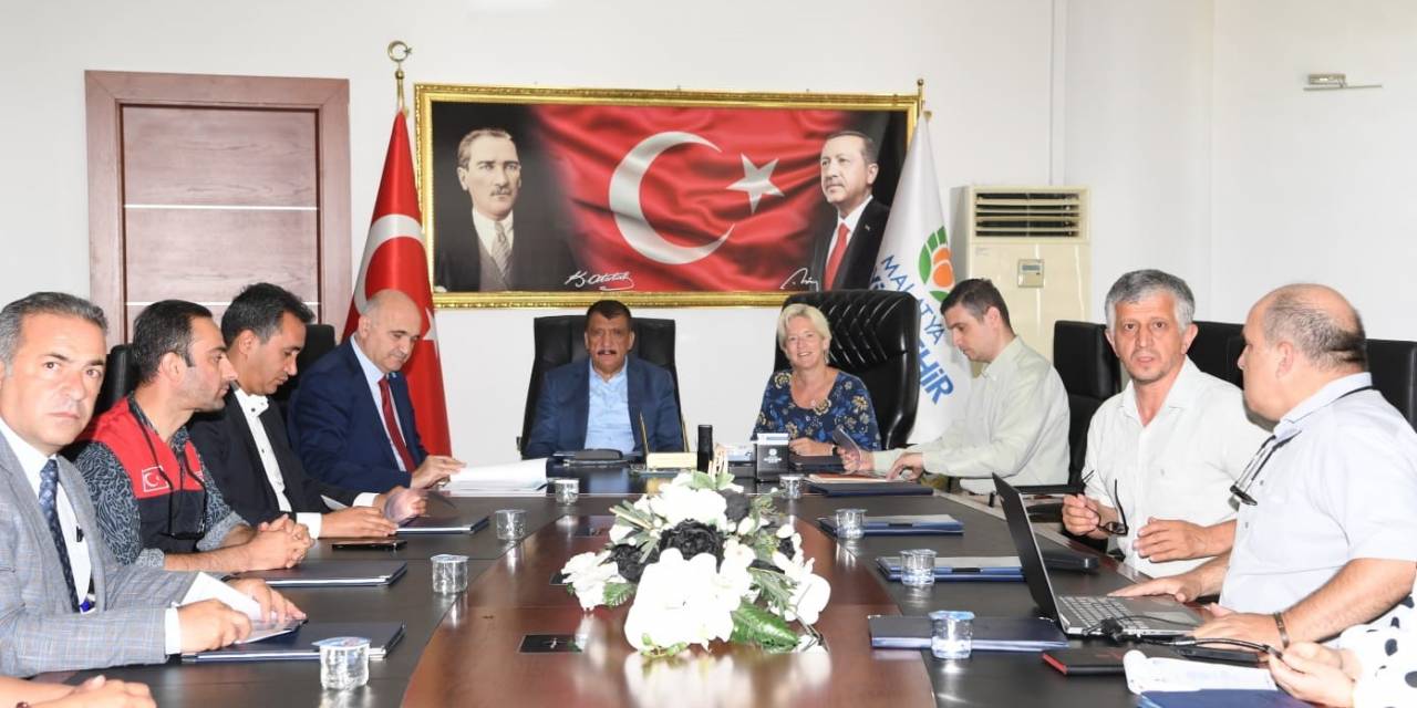 Başkan Gürkan Undp Türkiye Mukim Temsilcisi Louisa Vinton Bir Araya Geldi