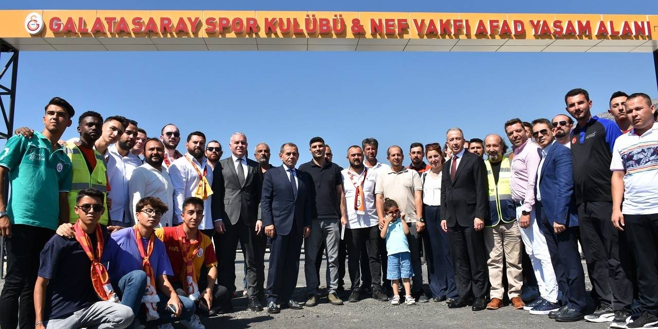 Galatasaray, Kahramanmaraş’ta 100 Kalıcı Konut Yapacak