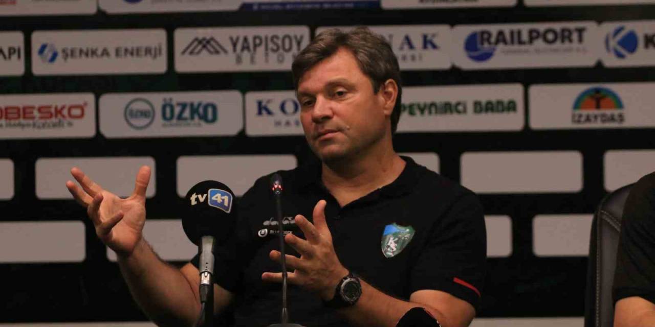 Kocaelispor - Pendikspor Hazırlık Maçının Ardından