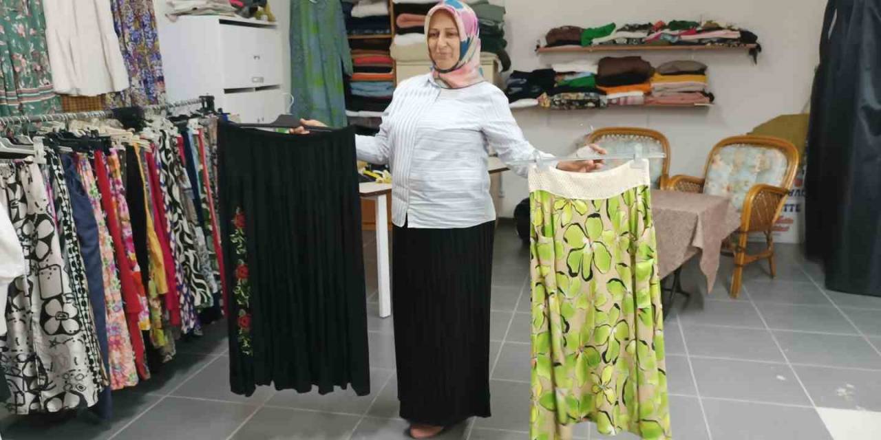 Çocuklarına Çeyiz İçin Başladı, 10 Yıldır Terzilik Yapıyor