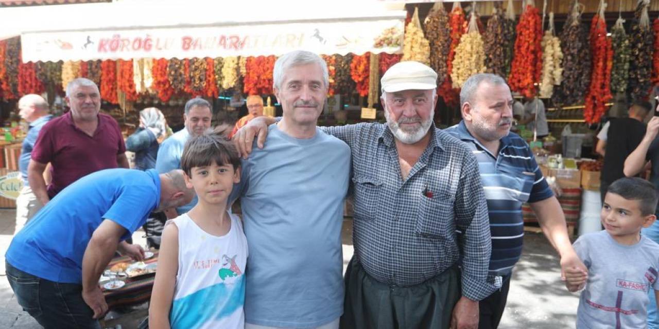 Tahmazoğlu Esnaf Ve Vatandaşla Omuz Omuza