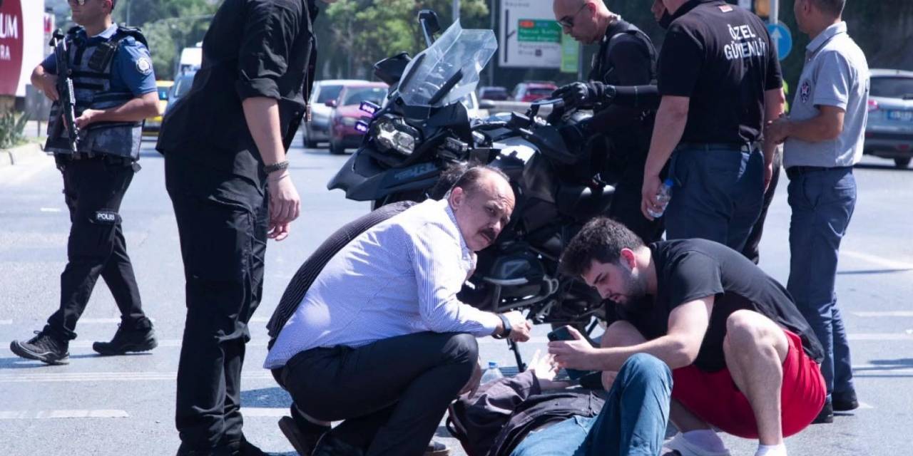 İstanbul İl Emniyet Müdürü Aktaş’tan Kazazedeye Yardım Eli: Başından Bir An Ayrılmadı