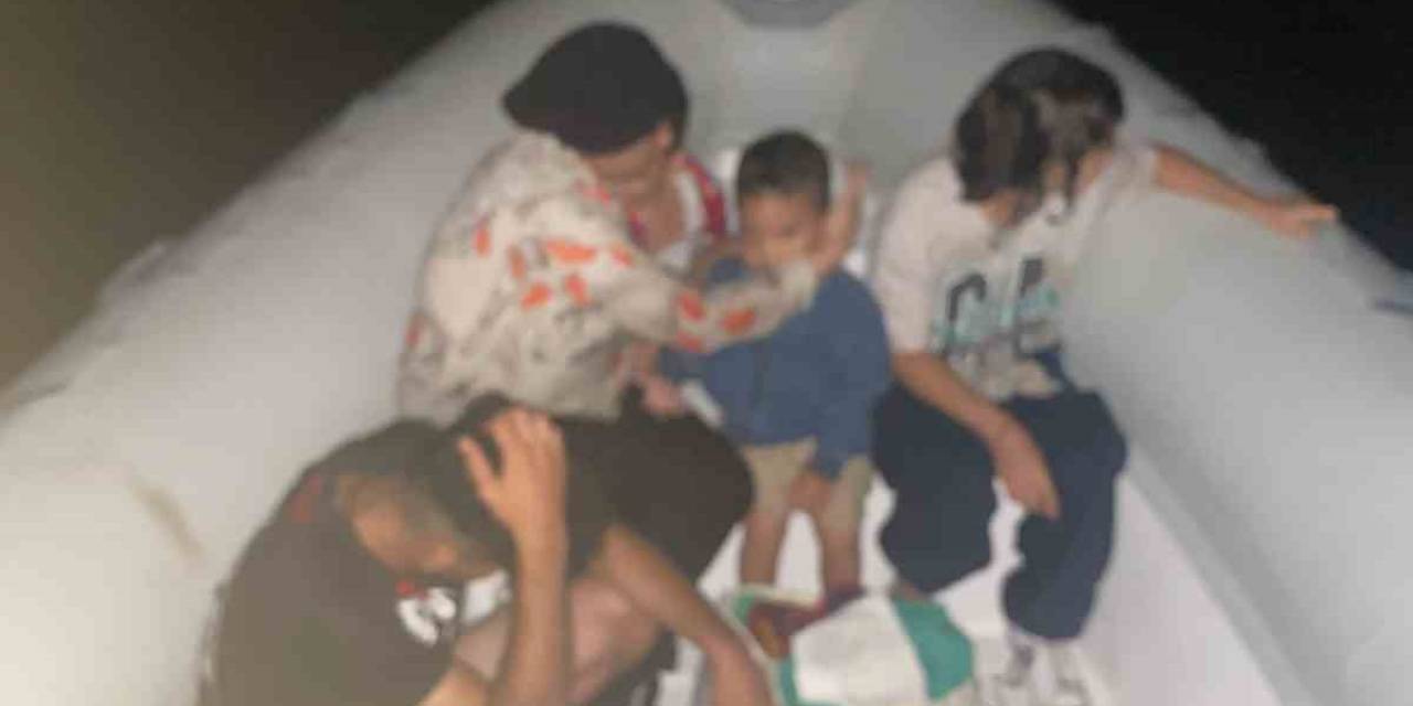 Bodrum’da Türk Karasularına İtilen 6 Göçmen Kurtarıldı