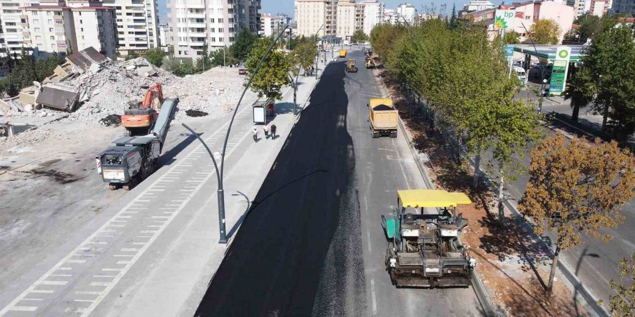 Kahramanmaraş’ta Asfalt Çalışmaları