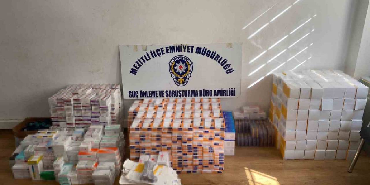Mersin’de Sahte İlaç İmal Edip Satan Şüpheliler Yakalandı