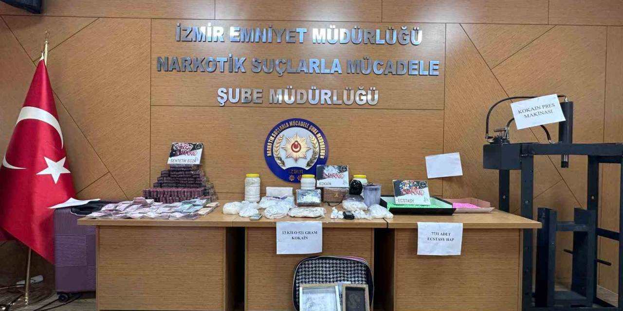 İzmir’de 66 Uyuşturucu Operasyonunda 48 Tutuklama