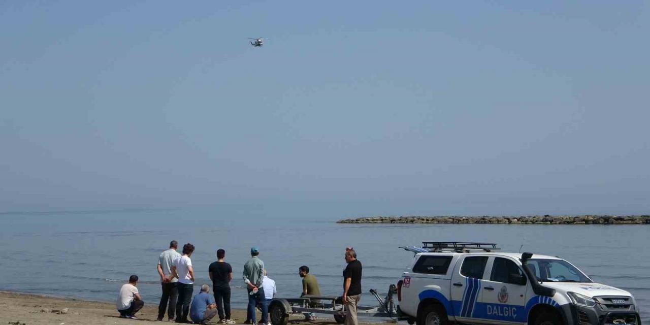 Denizde Kaybolan Gence Hava Destekli Arama