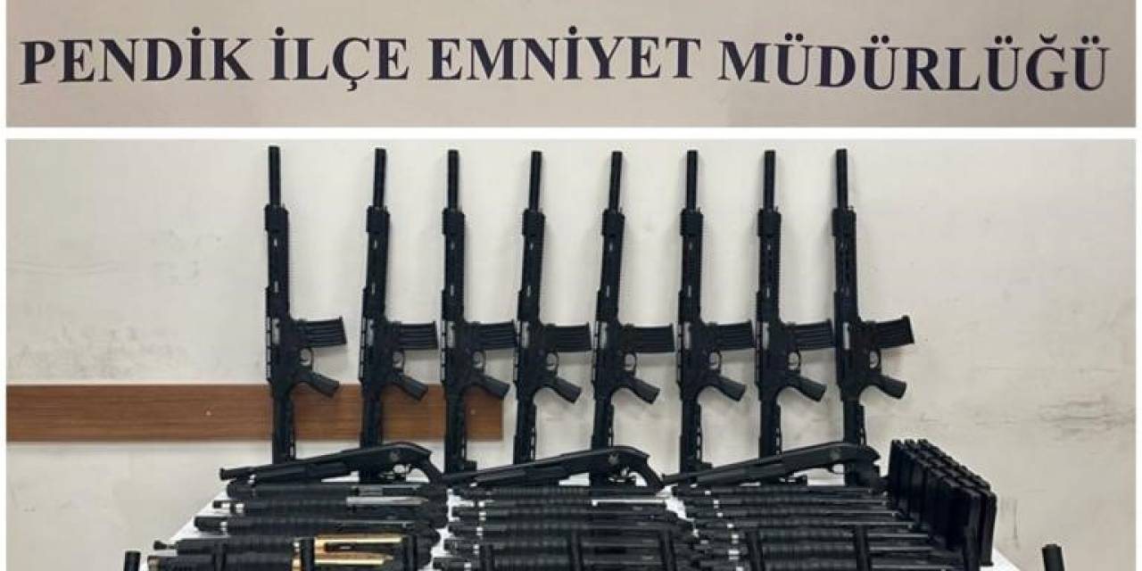 Pendik’te Silah Ticareti Operasyonu