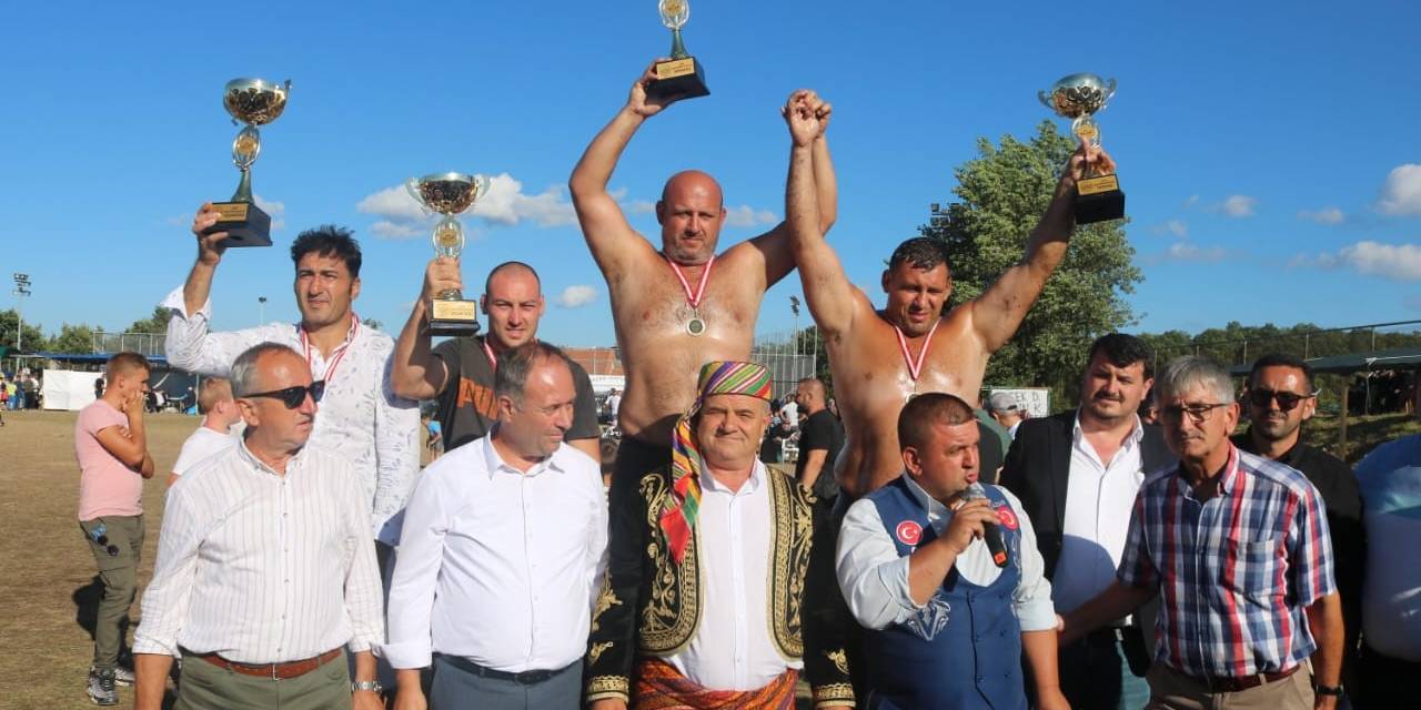 Batı Trakya Seçek Yaylası’nın Başpehlivanı Hasan Zeybek Oldu